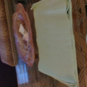 Pier 1 Baby Blue Set of 4 Cord Texture Place Mats